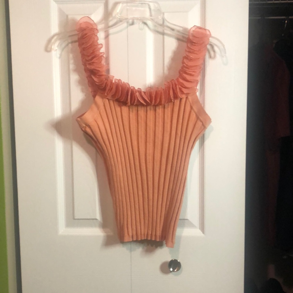 Evie Beautiful lady’s top in Peach color Size L